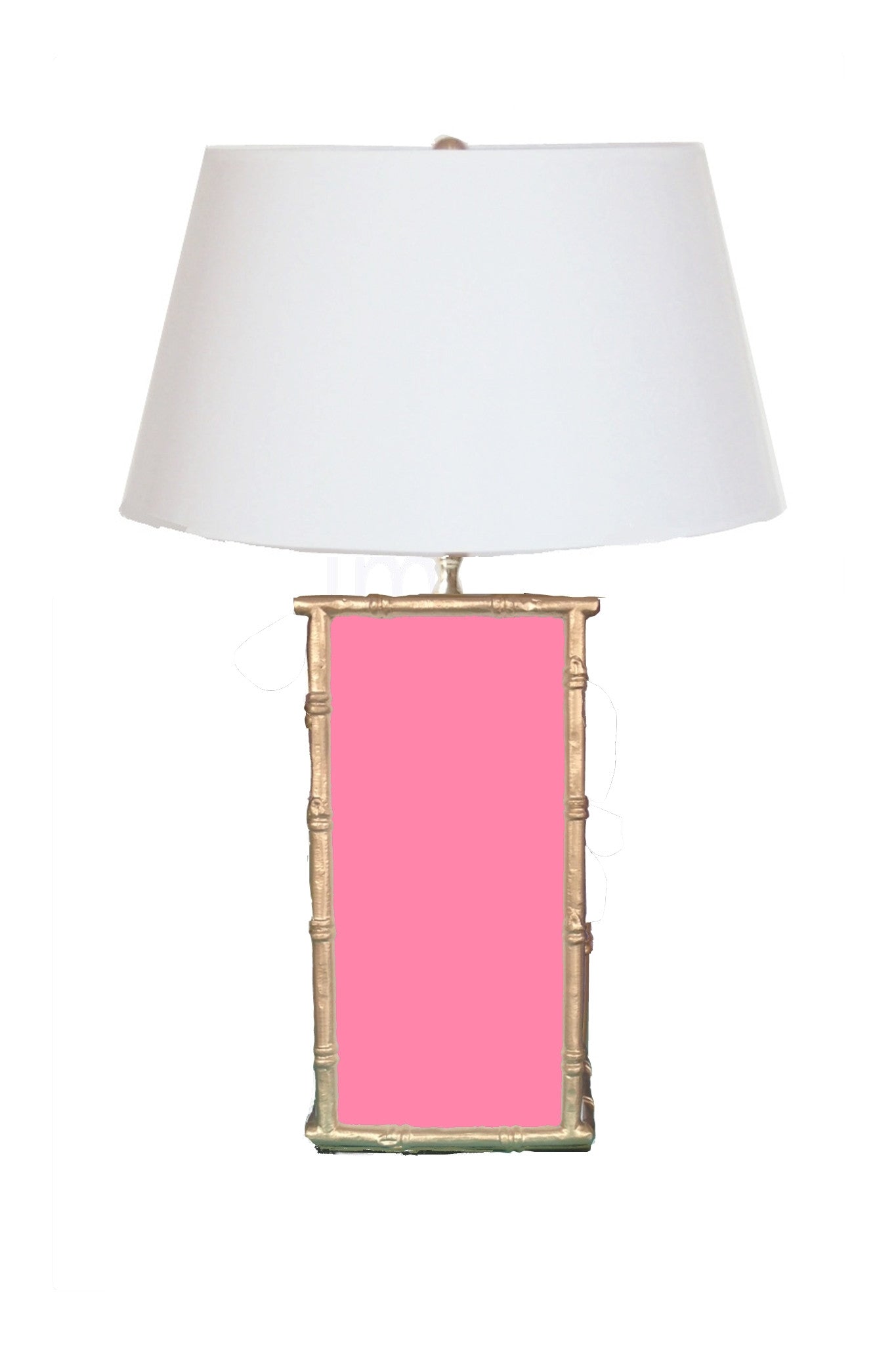 Dana Gibson Bamboo in Pink Lamp, 2ndQ