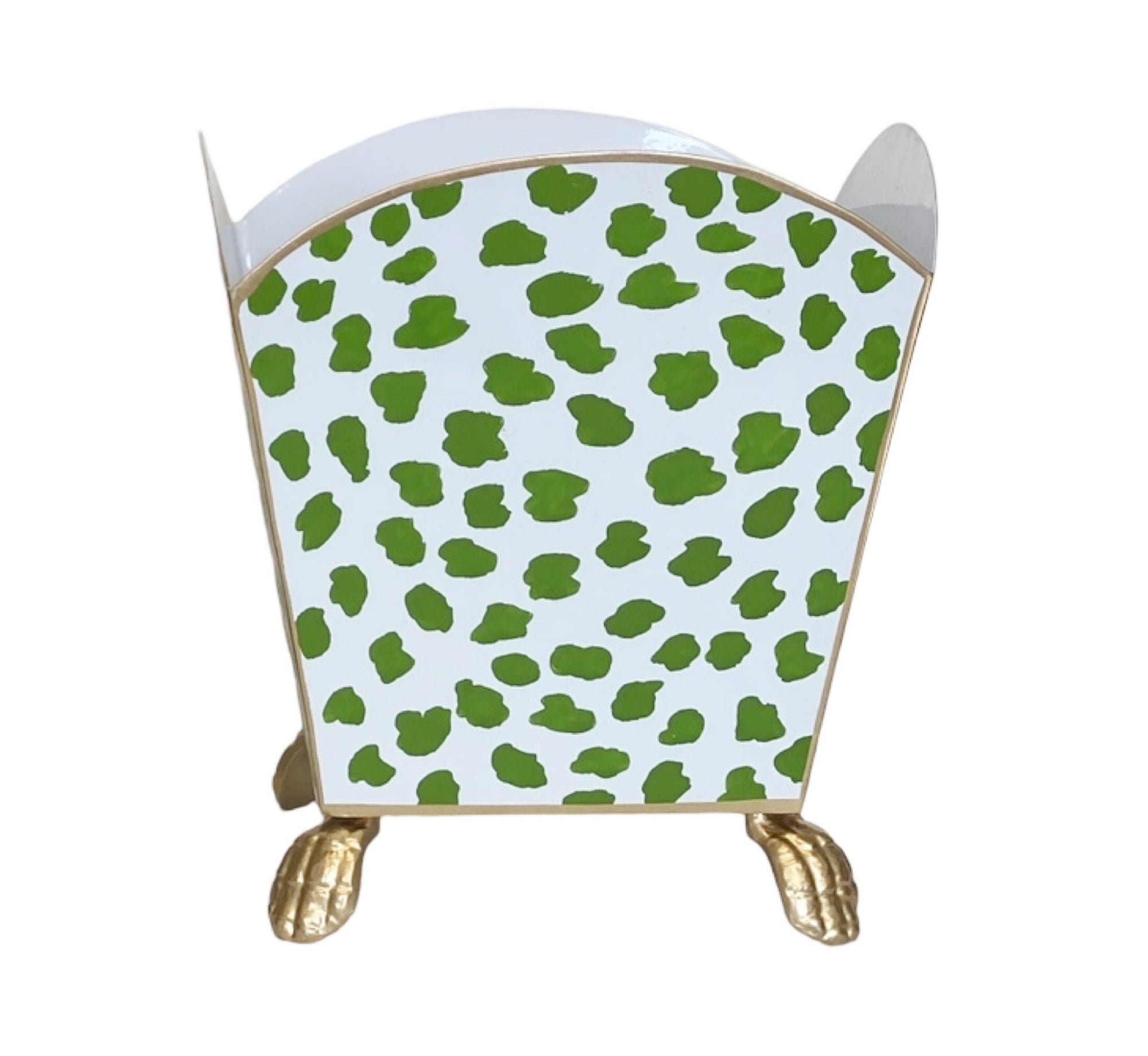 Dana Gibson Large Fleck Cachepot in Black, Navy, or Green