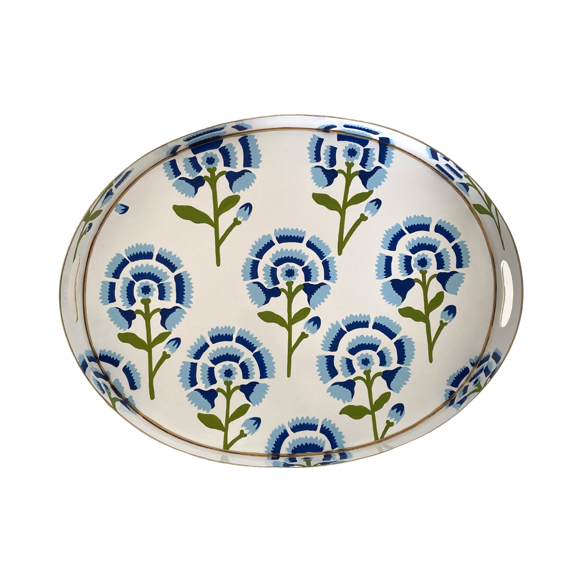 Dana Gibson Camilla Tray in Blue