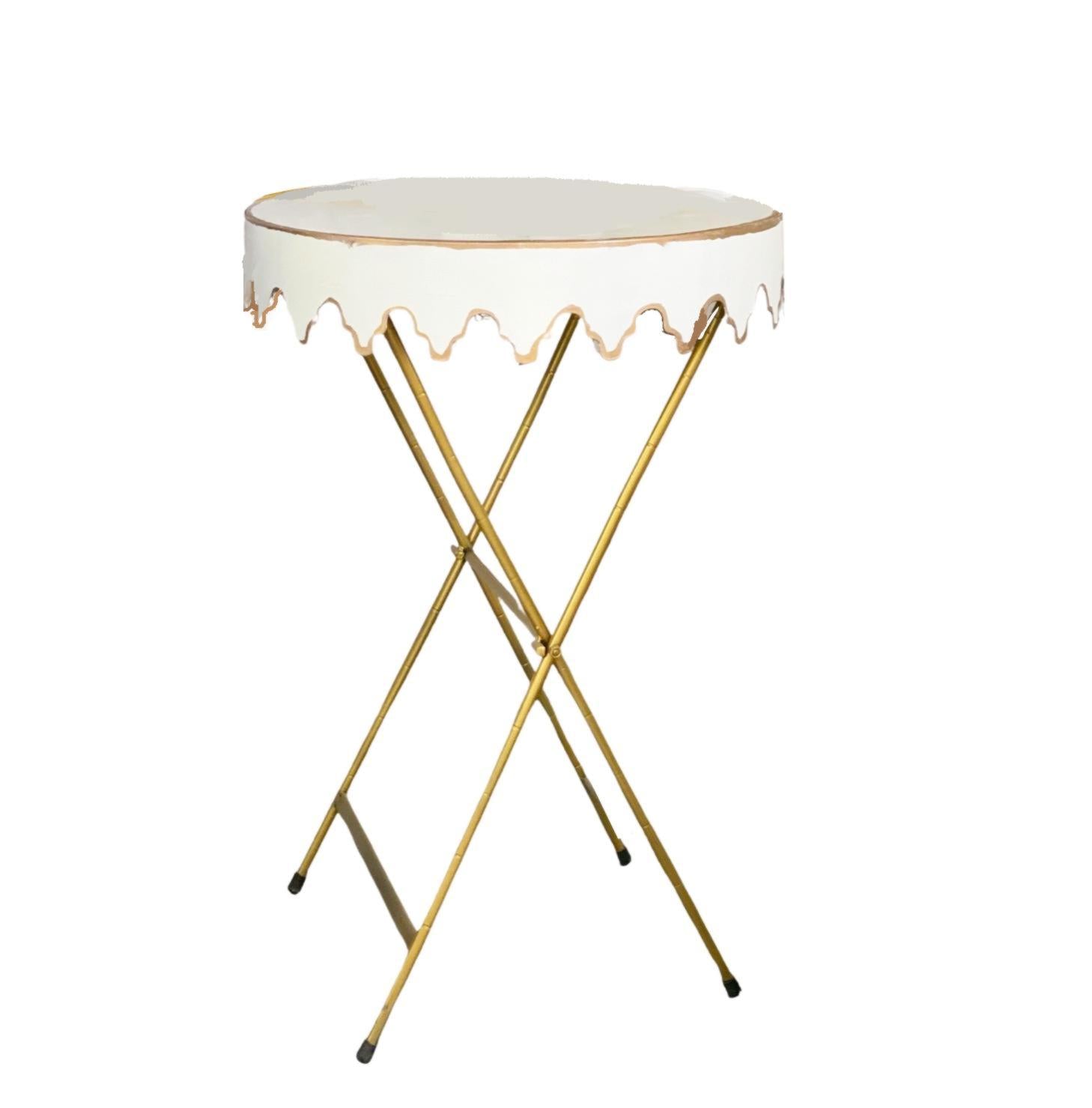 Dana Gibson Glenbrook Table in White