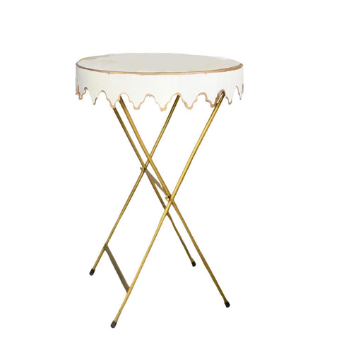 Dana Gibson Glenbrook Table in White