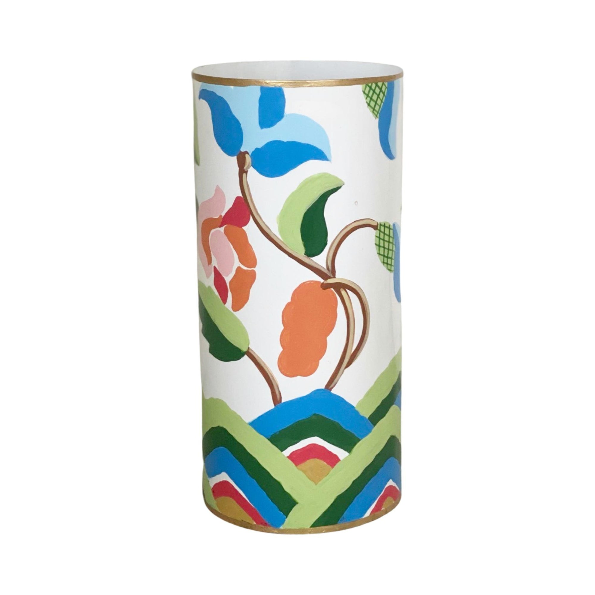 Dana Gibson Tall Vase in Jabo