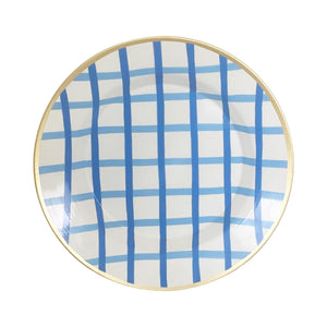 Dana Gibson Bowl in Blue Window Pane