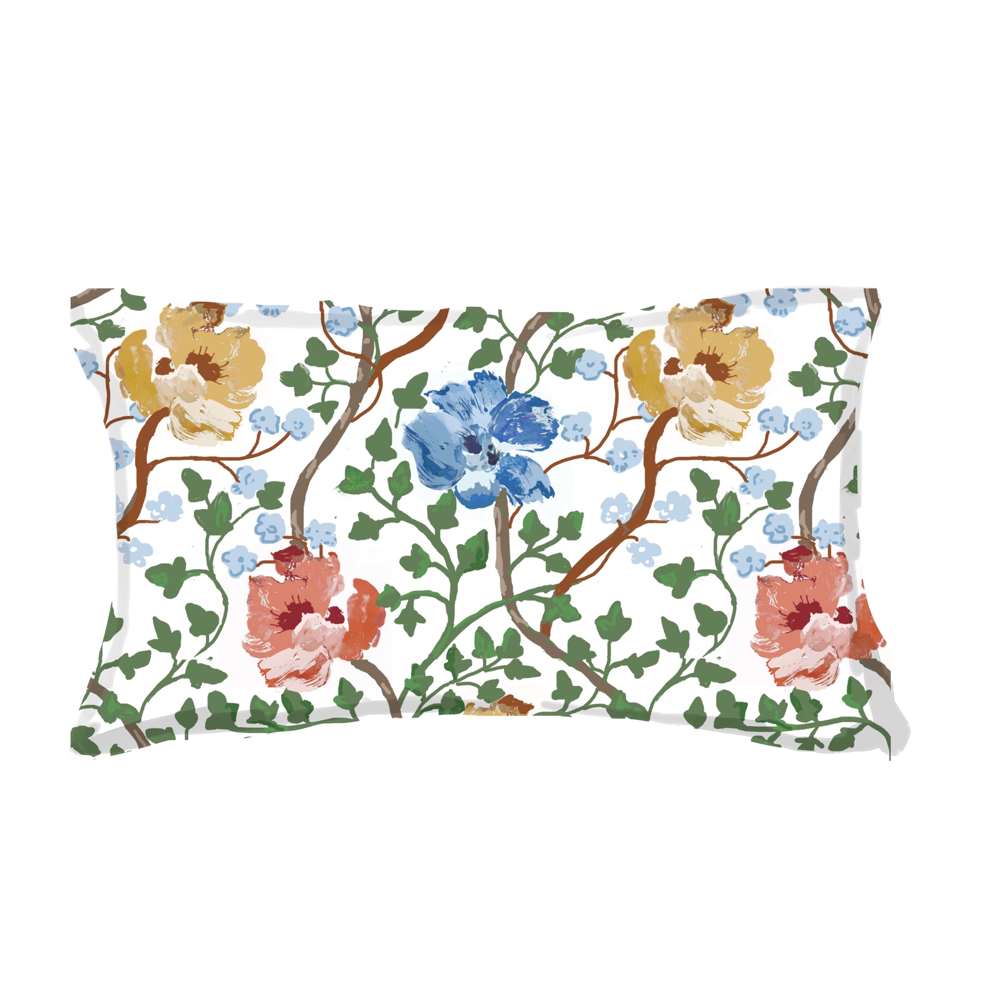 Dana Gibson Virginia Creeper Pillow