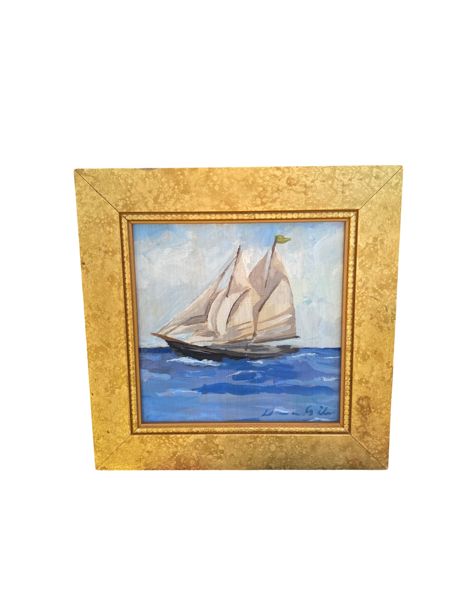 Dana Gibson Sail Painting