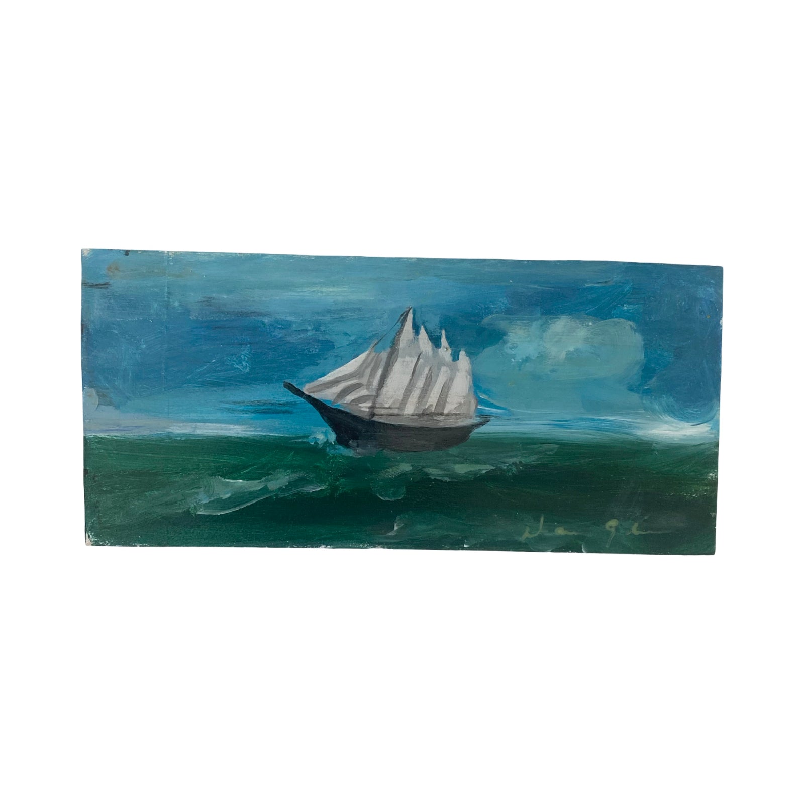 Dana Gibson  Rough Seas