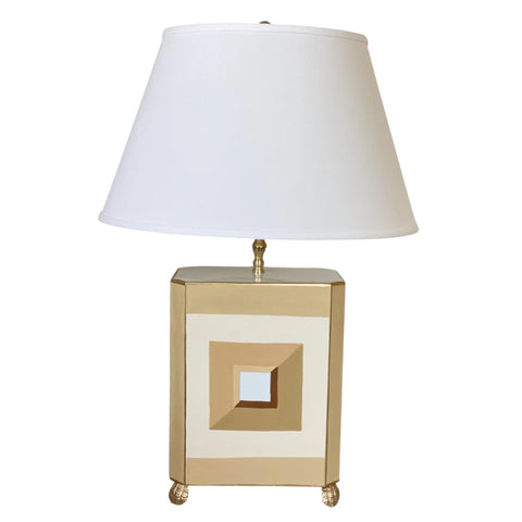 Dana Gibson Gem Palace Lamp in Taupe