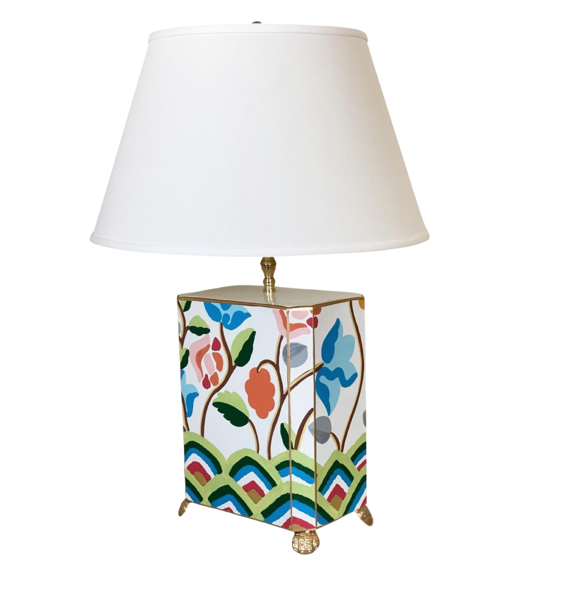 Dana Gibson Jabo Lamp in Multi