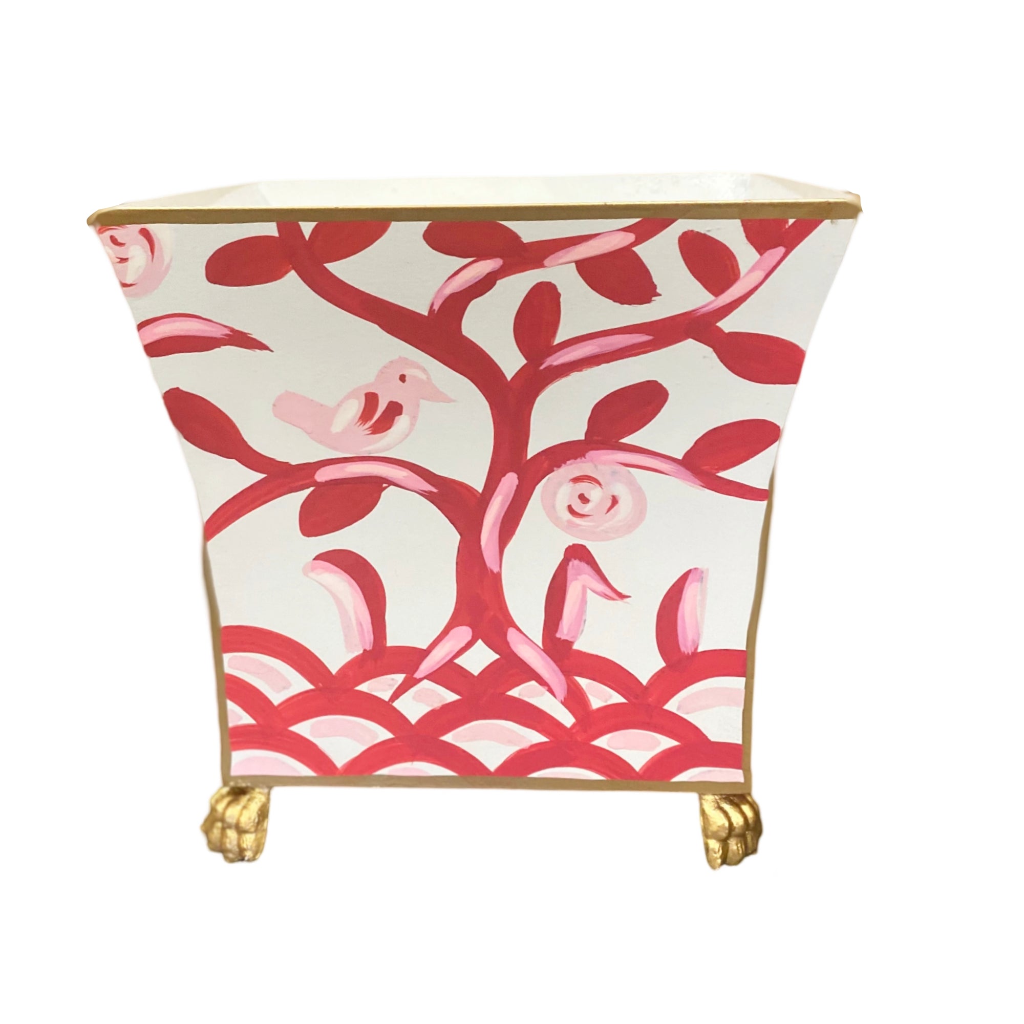 Dana Gibson Large Cliveden Cachepot in Pink, Blue or Green