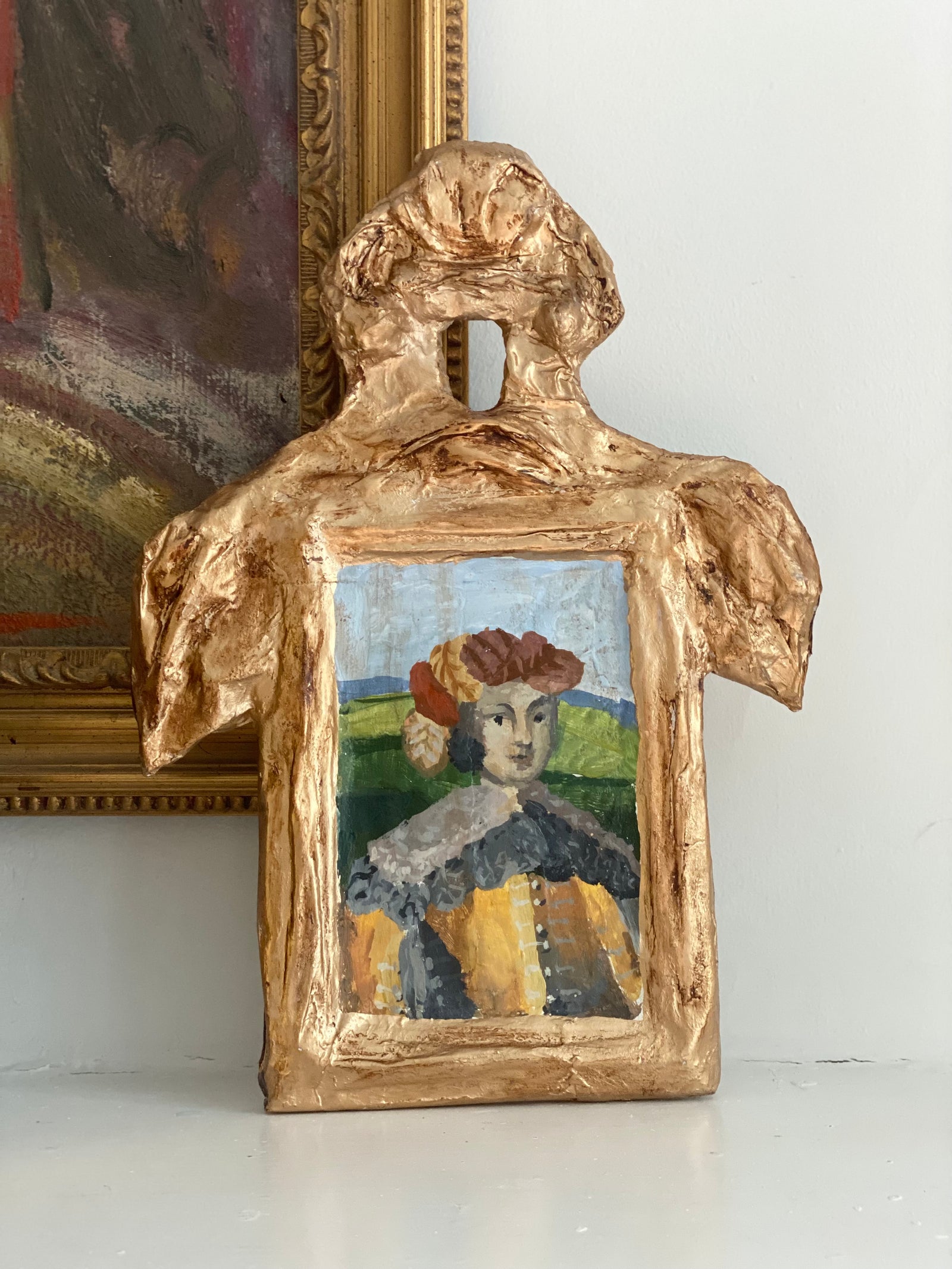 Dana Gibson Medieval Plaque, Dauphin