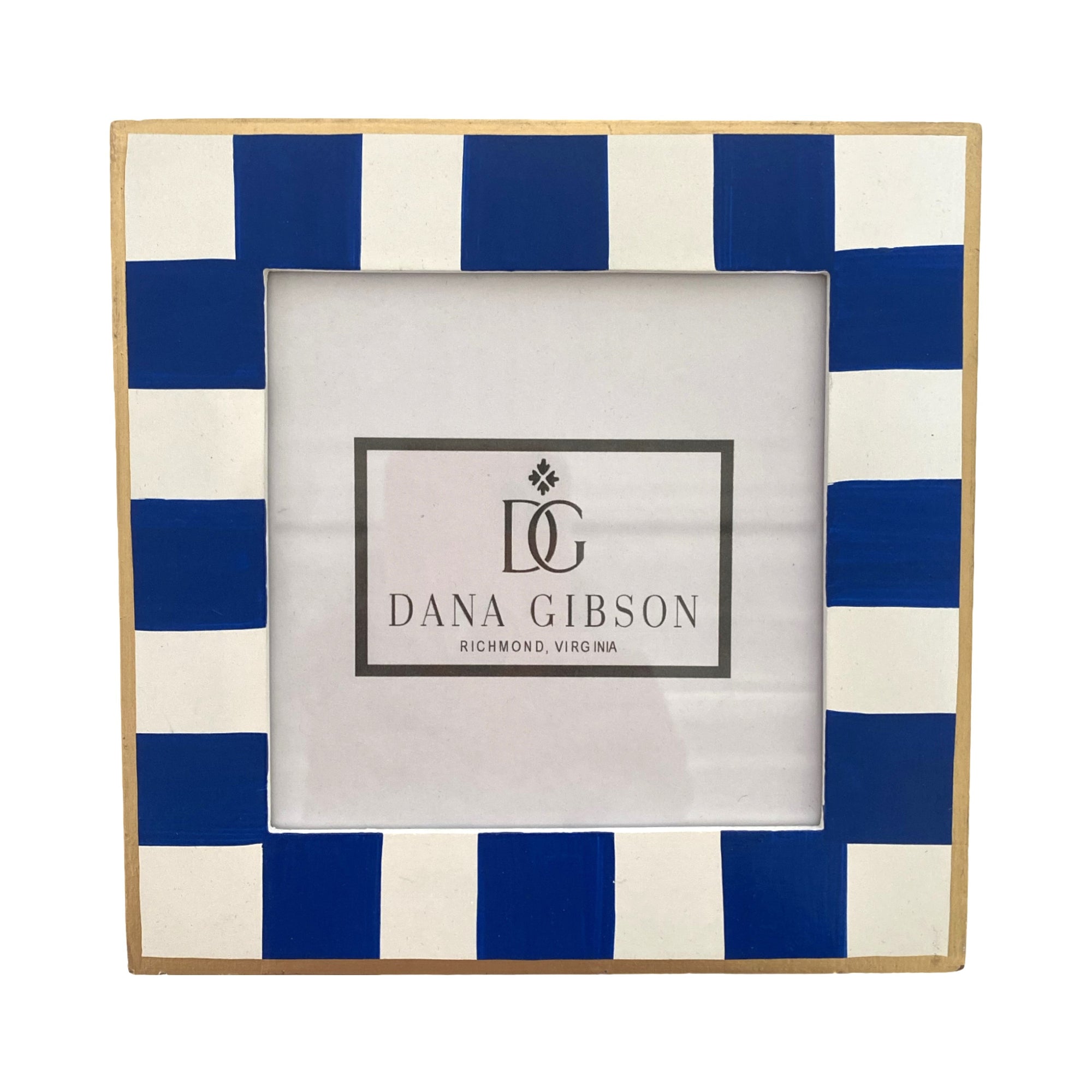 Dana Gibson Cammy Stripe Photo Frame in Blue, Green, or Coral