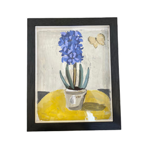 Dana Gibson Potted Plant Series, Blue Hyacinth