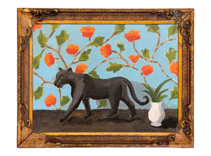 Dana Gibson Black Panther in Turquoise