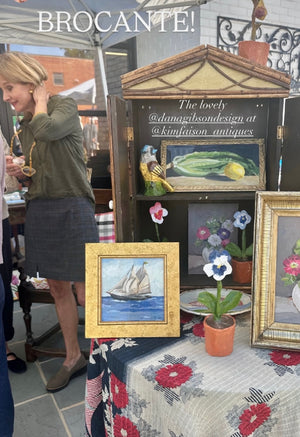 Dana Gibson Sail Painting