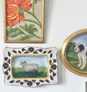 Dana Gibson  Sheep in Pasture