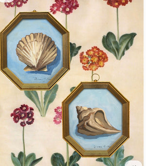 Dana Gibson Winter Haven Shells, a Pair