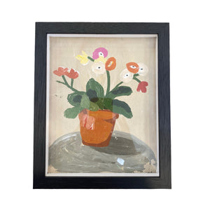 Dana Gibson Potted Plant Series, Blue Hyacinth