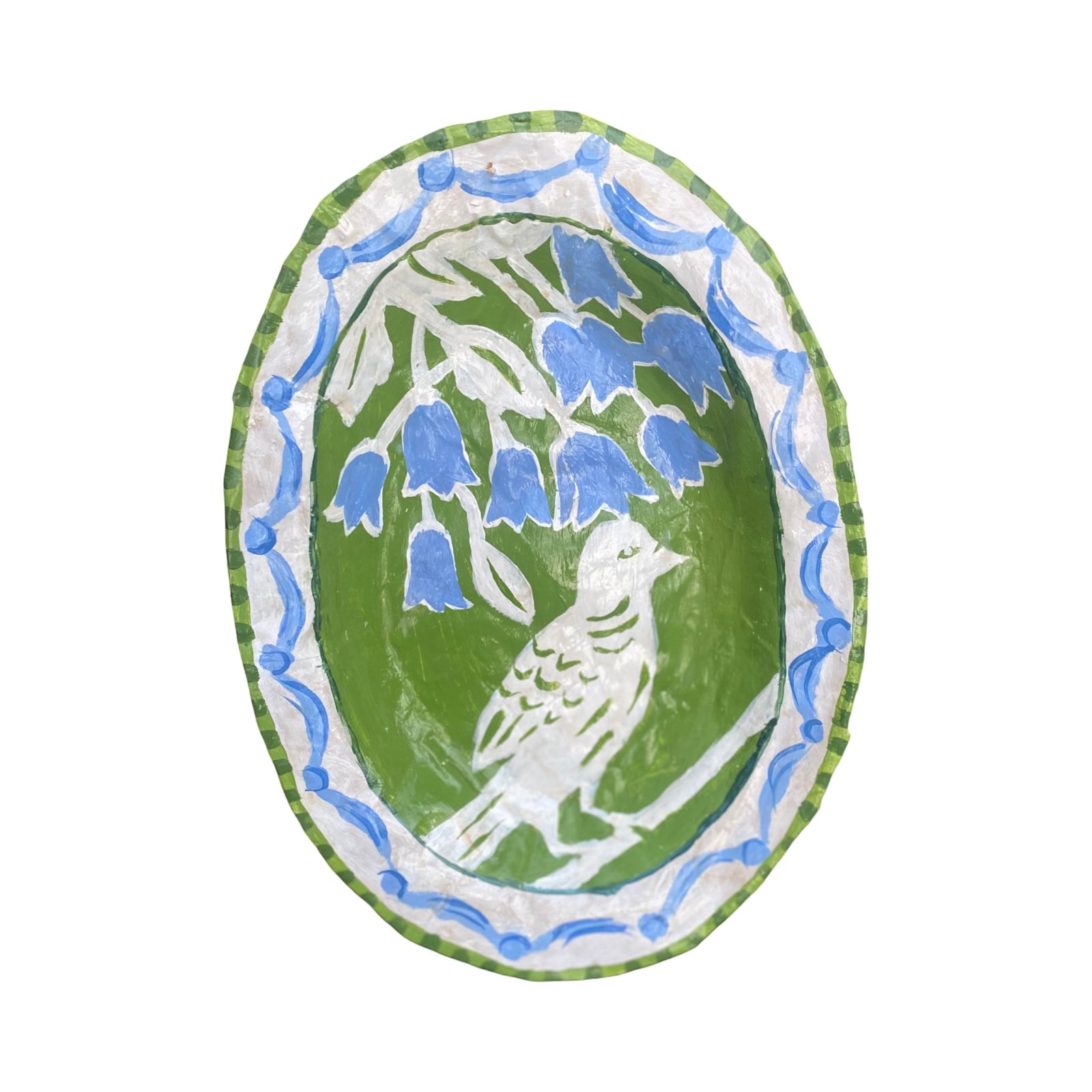 Dana Gibson Bird and Hollyhock