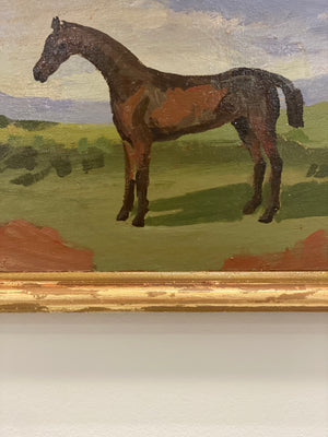 Dana Gibson Colt Painting