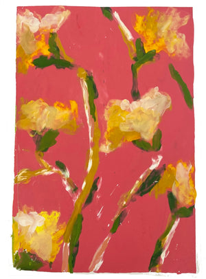 Dana Gibson Tulip Poplar Monoprint , Unframed