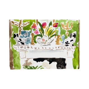 Mantel in Gouache