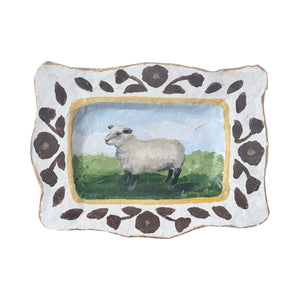 Dana Gibson  Sheep in Pasture