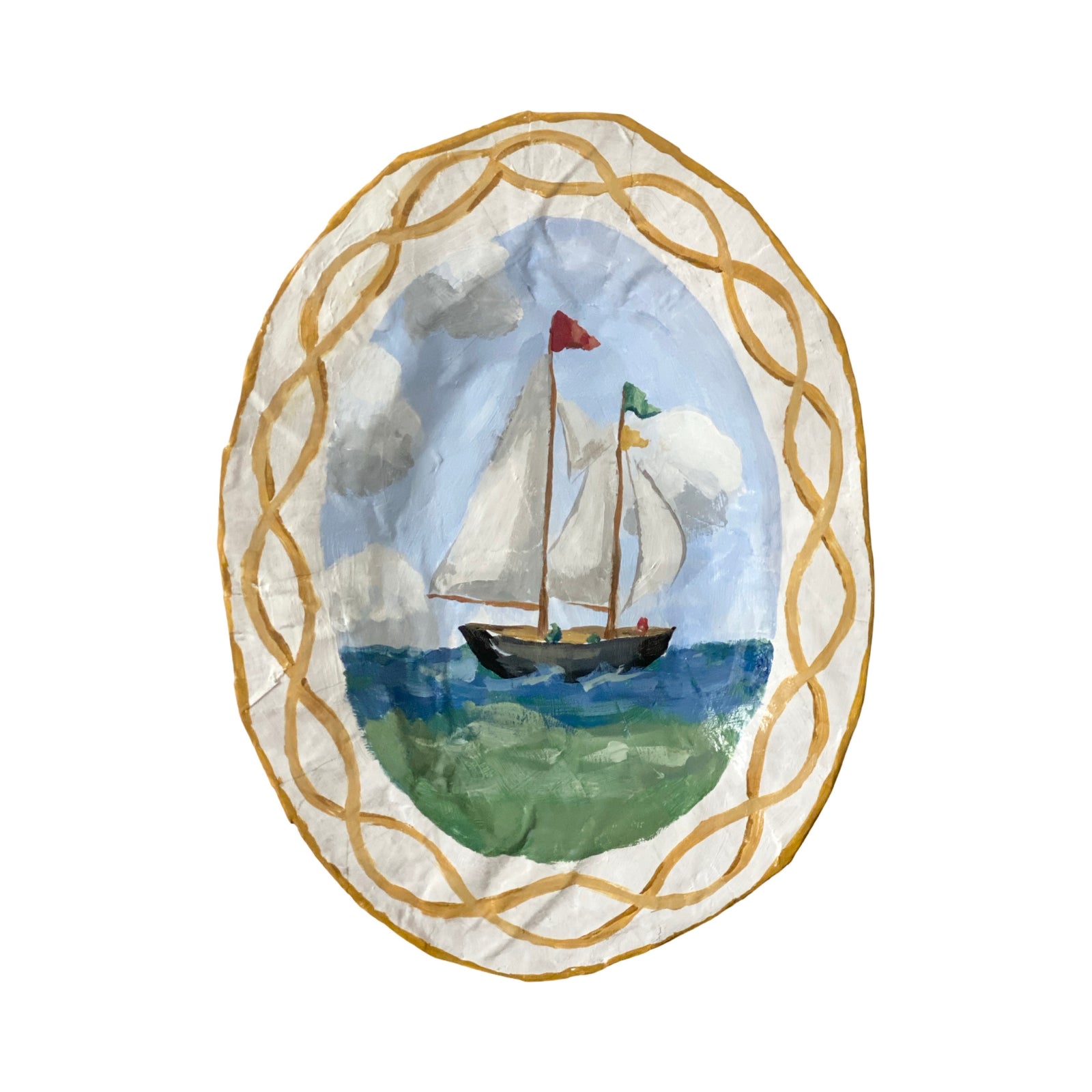 Dana Gibson 14” Calmer Sky Sail Plate