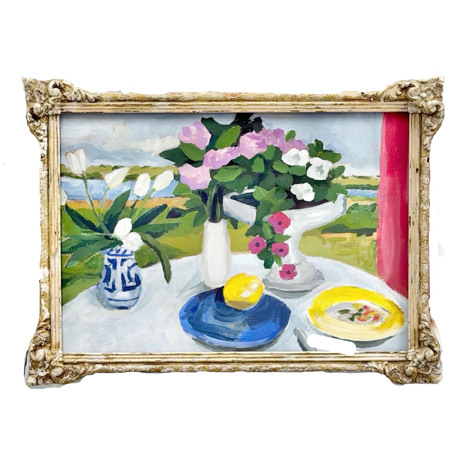 Dana Gibson Table at Marsh