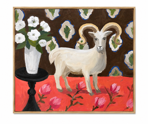 Dana Gibson Ram in Red Room