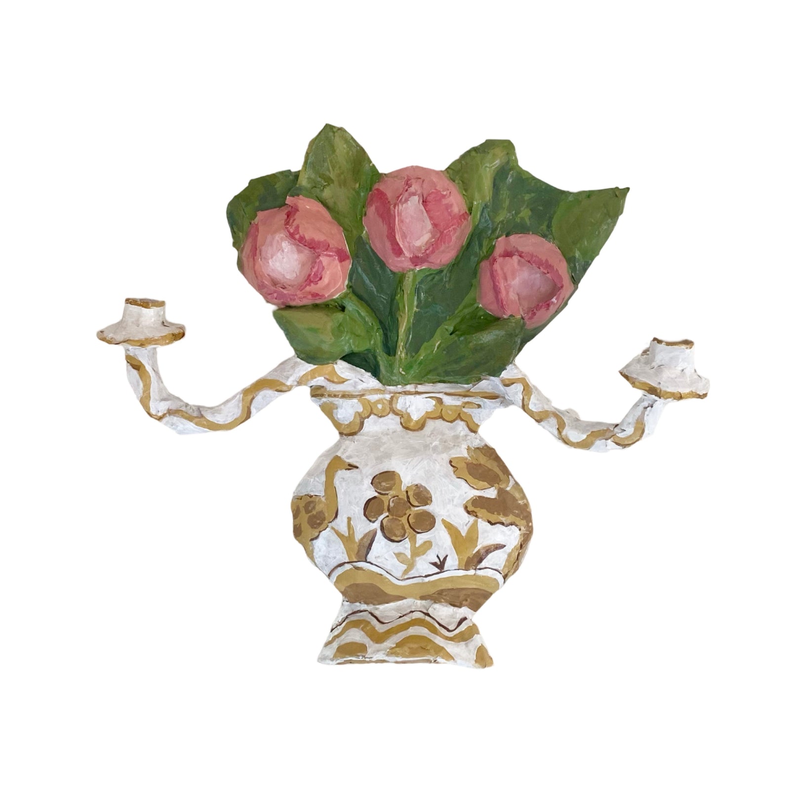 Dana Gibson Peony Sconce