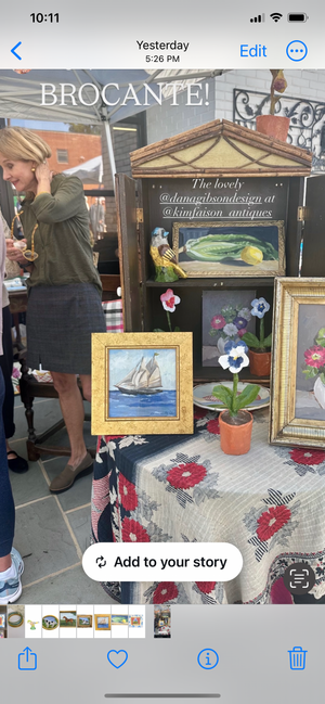 Dana Gibson Sail Painting