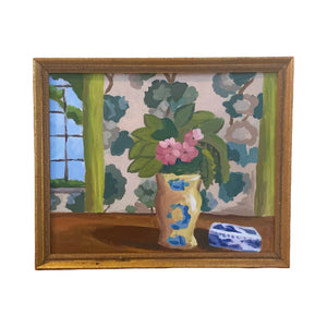 Dana Gibson Yellow Vase Still Life