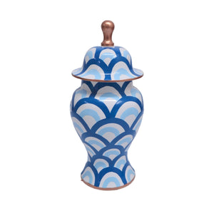 Dana Gibson Palatino Jar in Blue