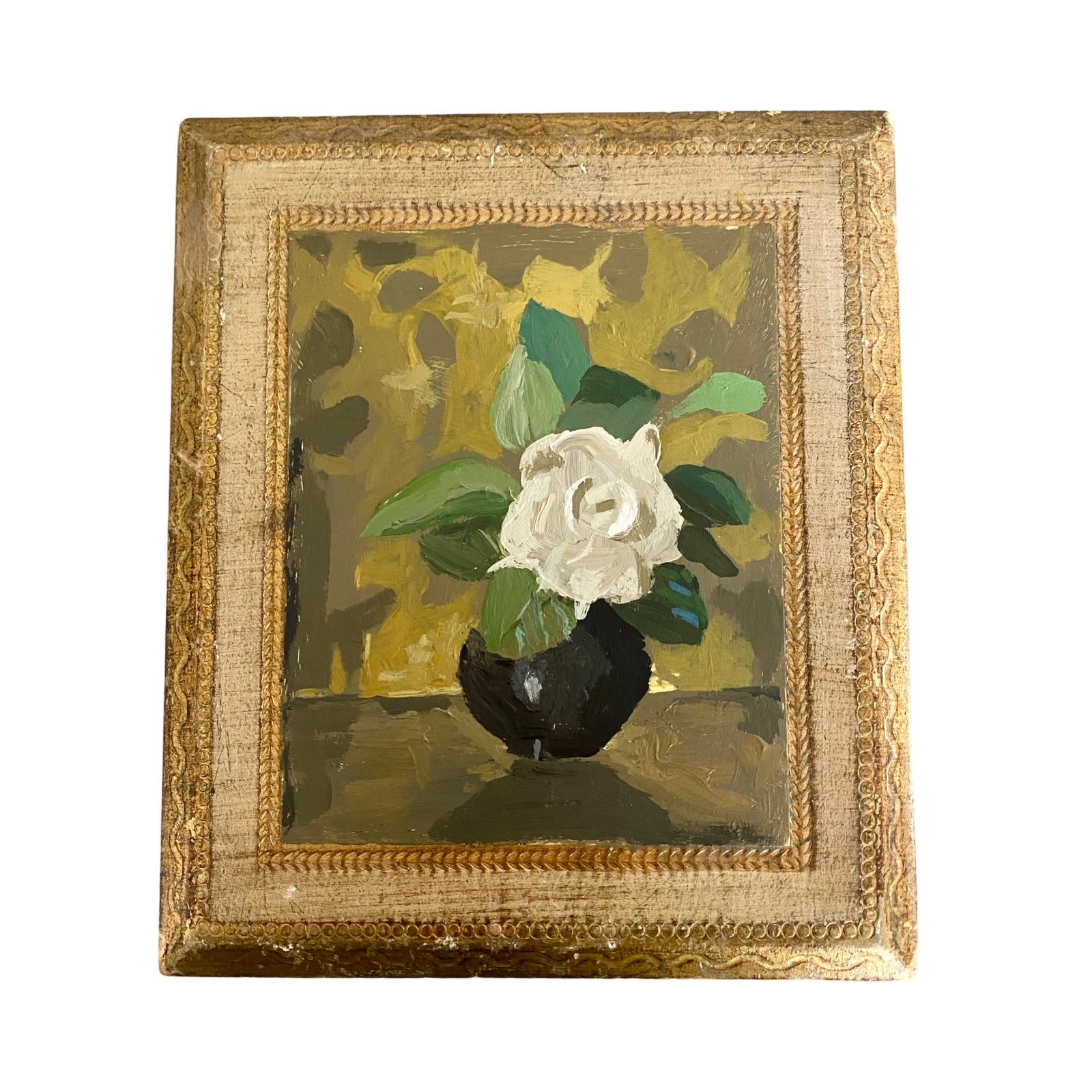 Dana Gibson Old World Gardenia unframed