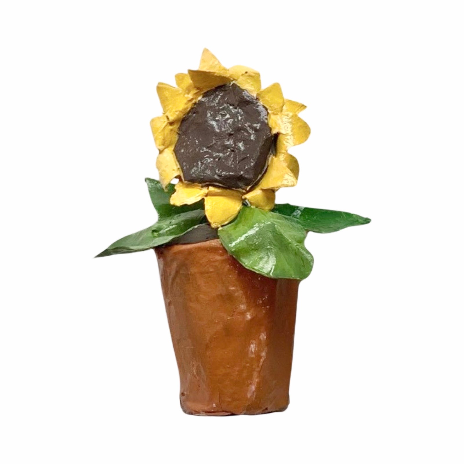 Dana Gibson Potted Sunflower