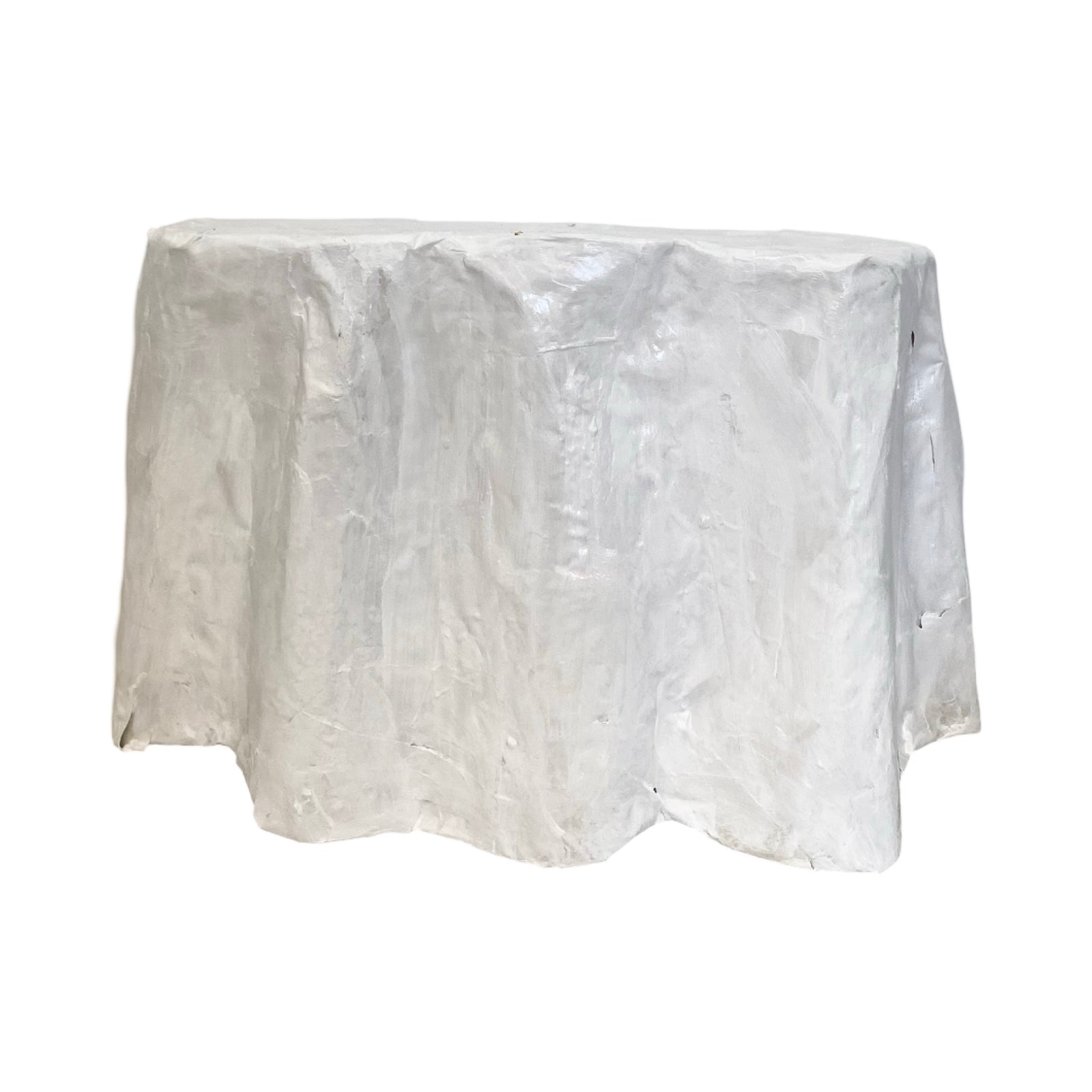 Dana Gibson White Napery  Wall Shelf