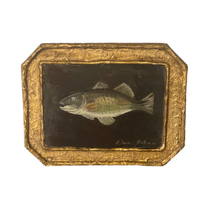 Dana Gibson Hand Painted Rainbow Trout Platter