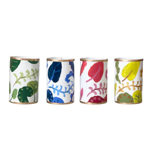 Dana Gibson Fern Pen Cup  in Green, Blue, Pink and Yellow