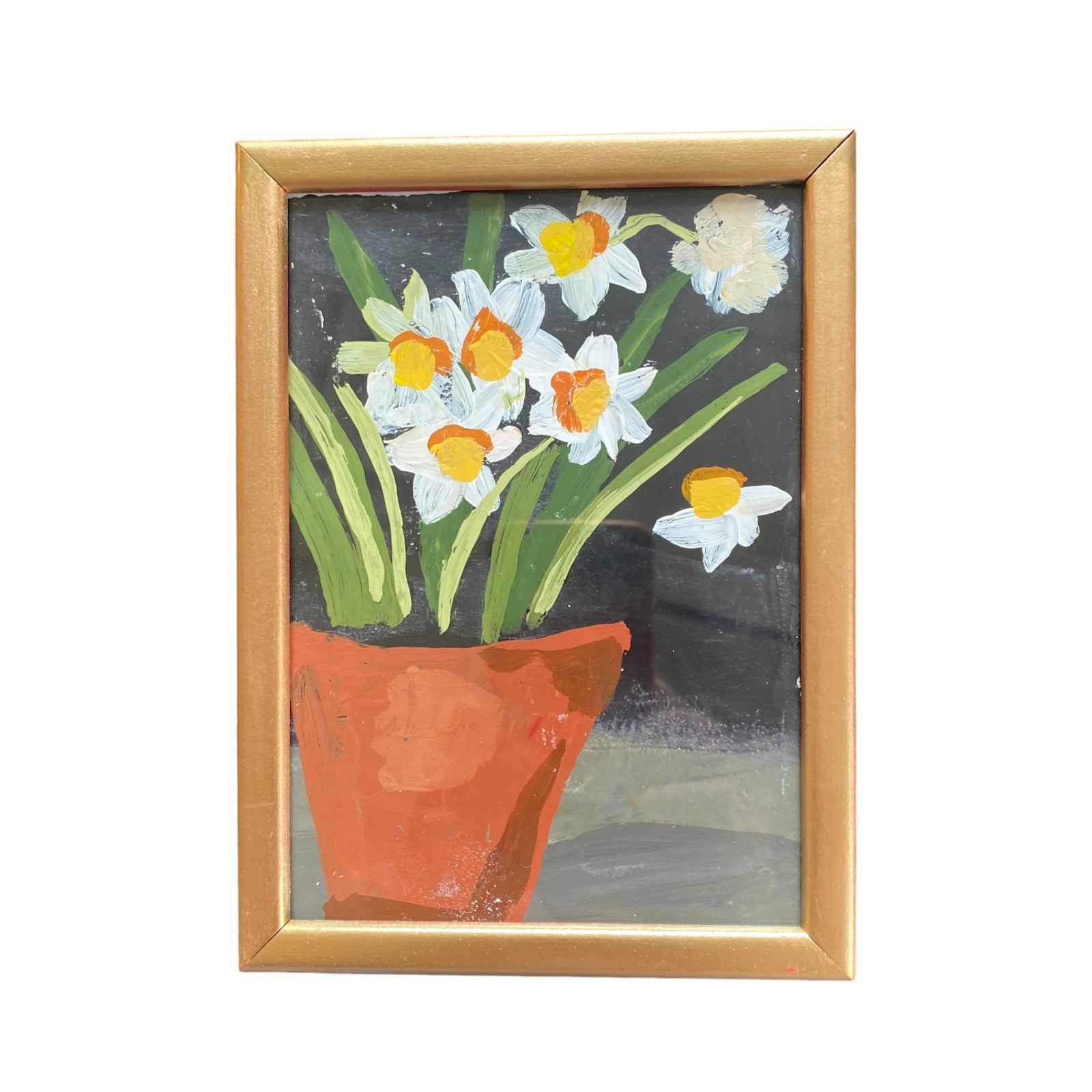 Dana Gibson  Jonquils in Black