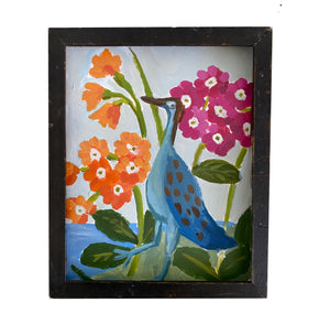 Dana Gibson Blue Heron by the Sea