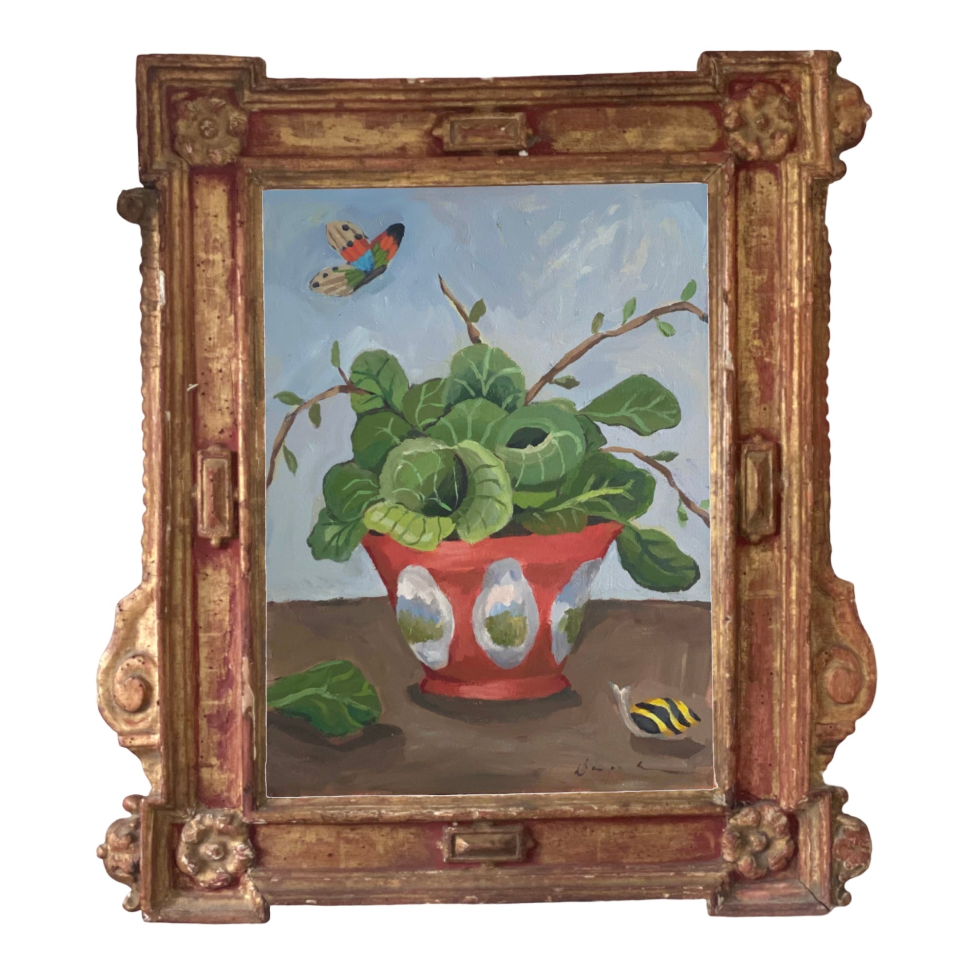 Dana Gibson  Cabbage in Cachepot