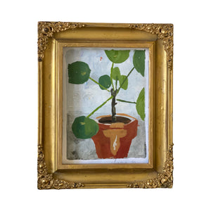 Dana Gibson Money Plant,  Framed