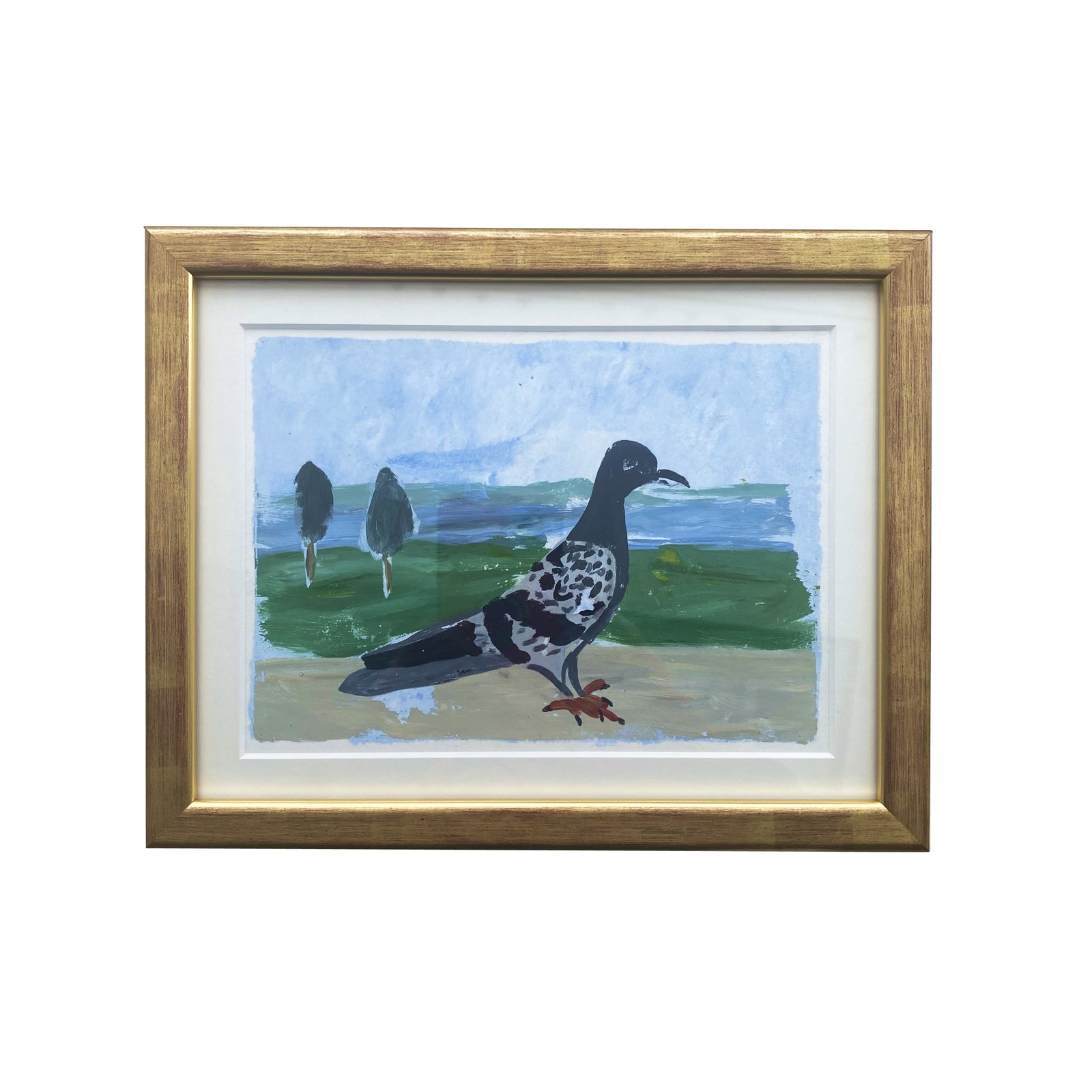 Dana Gibson Squab, Framed