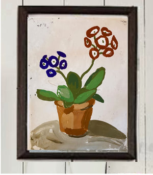 Dana Gibson Primula Painting I, unframed