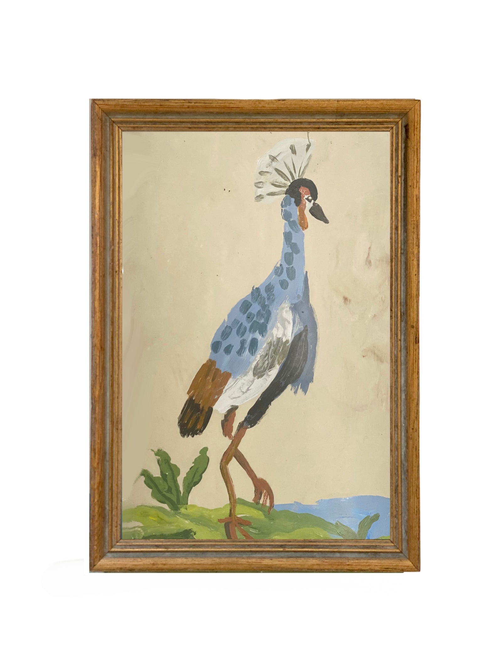 Dana Gibson Shore Bird, Blue