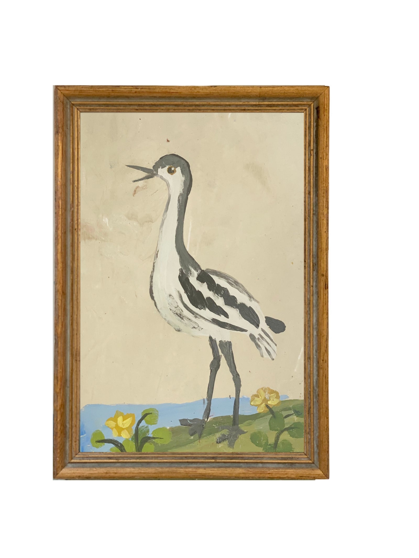 Dana Gibson Shore Bird, White