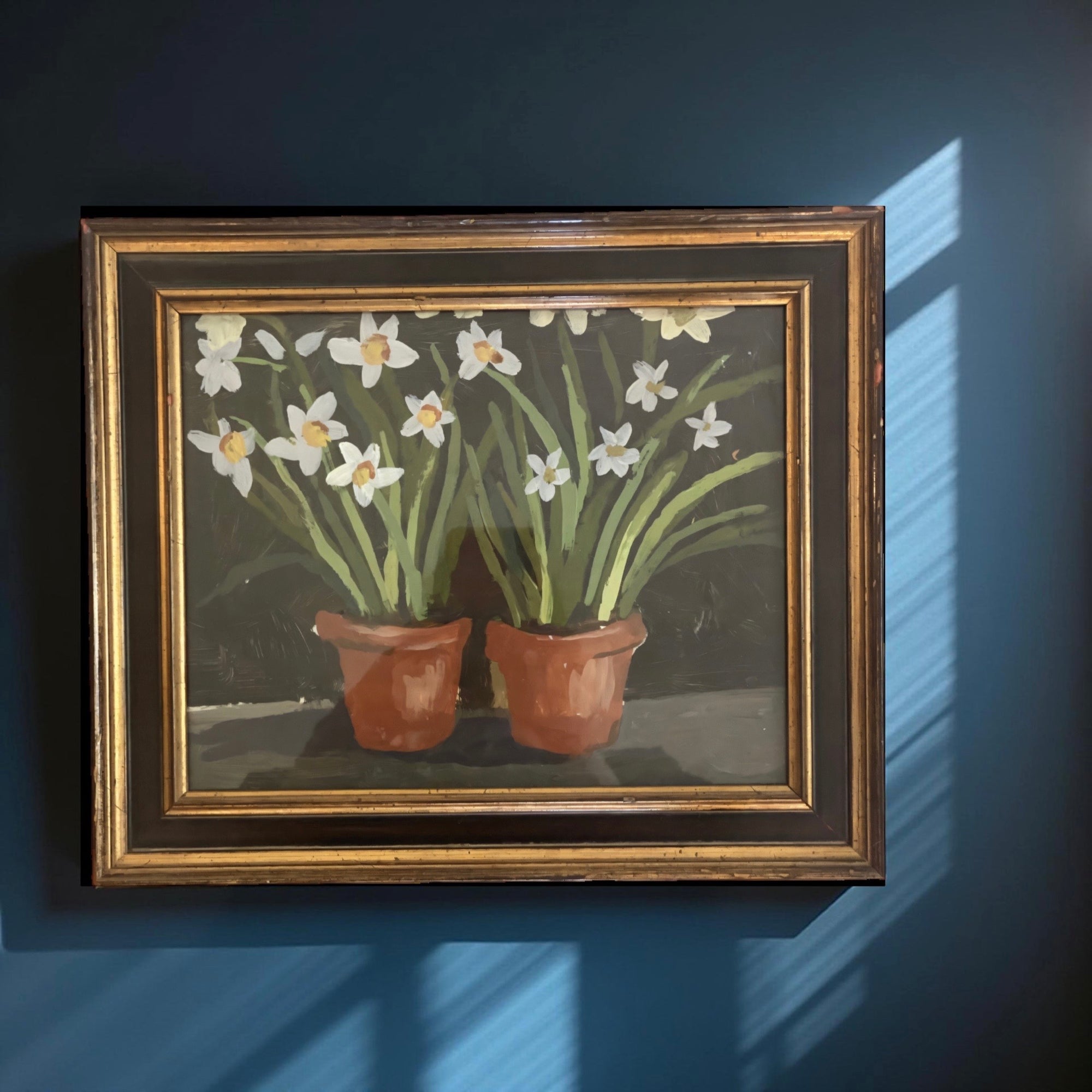 Dana Gibson Paper Whites in Potting Shed