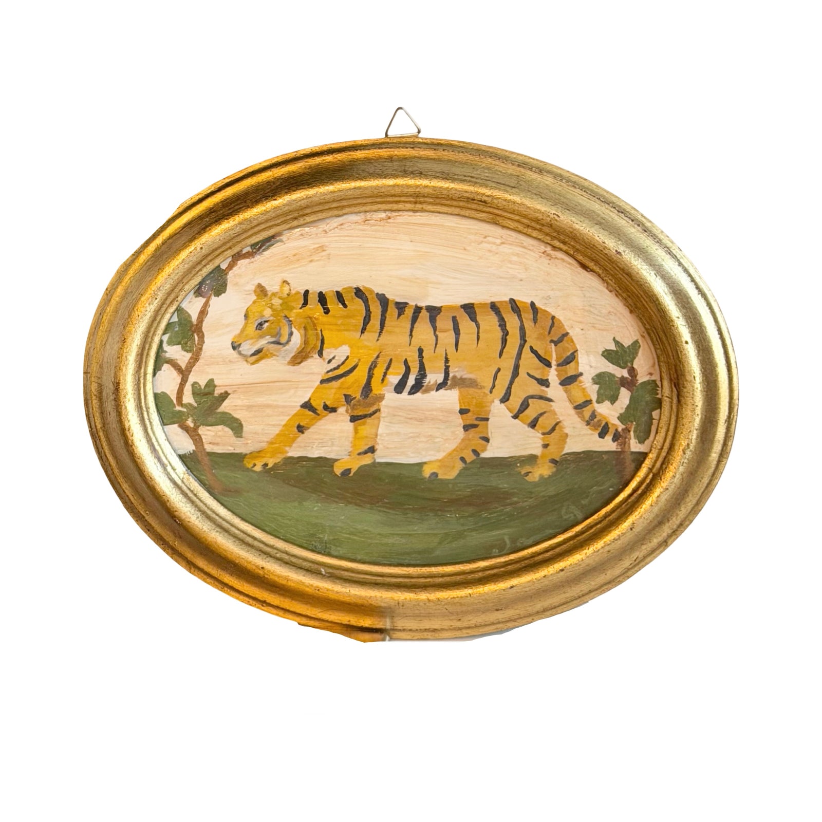 Dana Gibson Tiger Landscape, Large, Framed