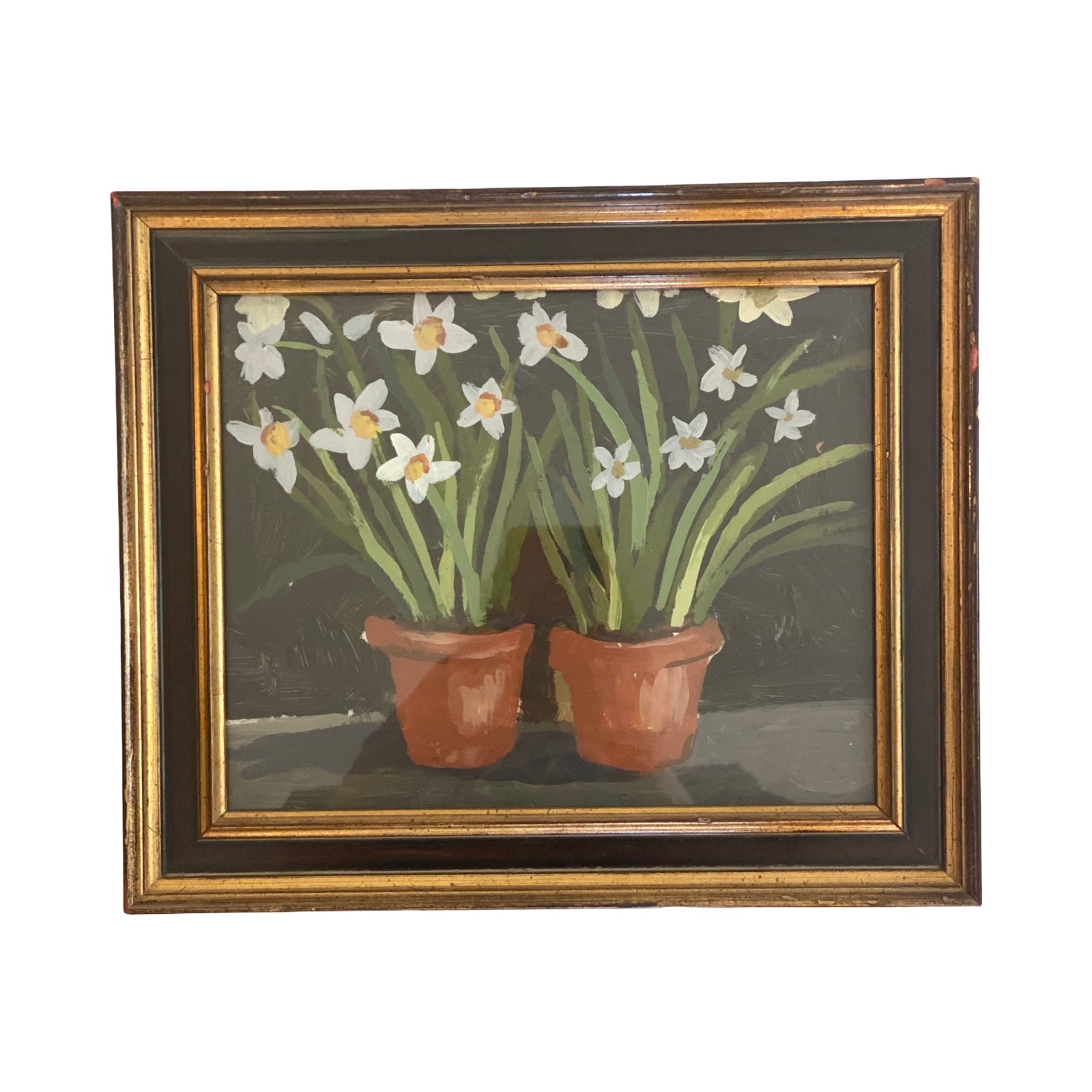 Dana Gibson Paper Whites in Potting Shed