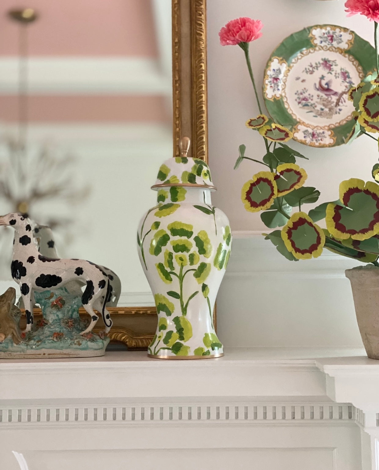 Dana Gibson Camilla in Chartreuse Ginger Jar, Medium 2ndQ